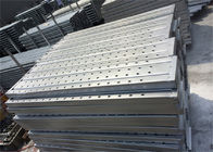 Eco - Friendly Galvanized Steel Scaffold Planks Strong Bearing Capacity
