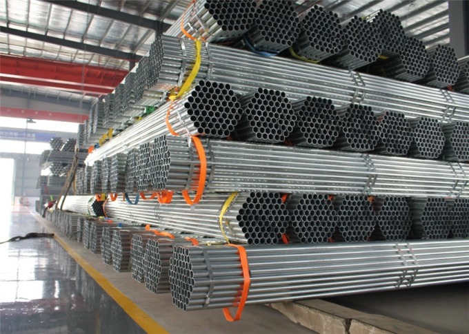 Tuyaux d'acier et tubes laminés à froid par section pré galvanisés de cavité en métal