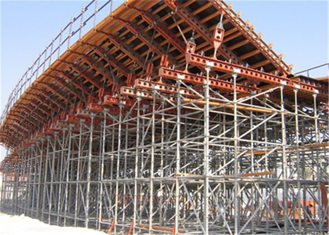 La construction et la construction de haute qualité ont galvanisé l'échafaudage, matériaux, système standard d'échafaudage de GV Ringlock
