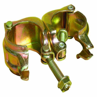 La baisse EN74 galvanisée par coupleur forgée de double d'échafaudage de coupleur de pivot a forgé 48.3×48.3MM