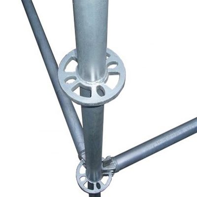 La construction et la construction de haute qualité ont galvanisé l'échafaudage, matériaux, système standard d'échafaudage de GV Ringlock