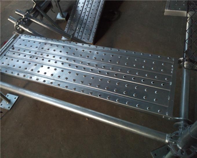 La plate-forme d'échafaudage de passerelle embarque la planche en acier AS/NZS 1576 de plate-forme en métal certifiée